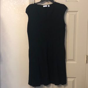 XXL Black New York & Company Dress with Pockets.